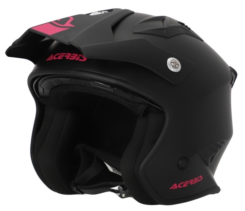 Шлем Acerbis JET ARIA 22-06 Black/Pink
