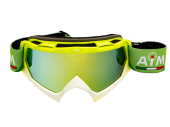 Кроссовые очки AIM PRO 157-900, Lime/White Glossy