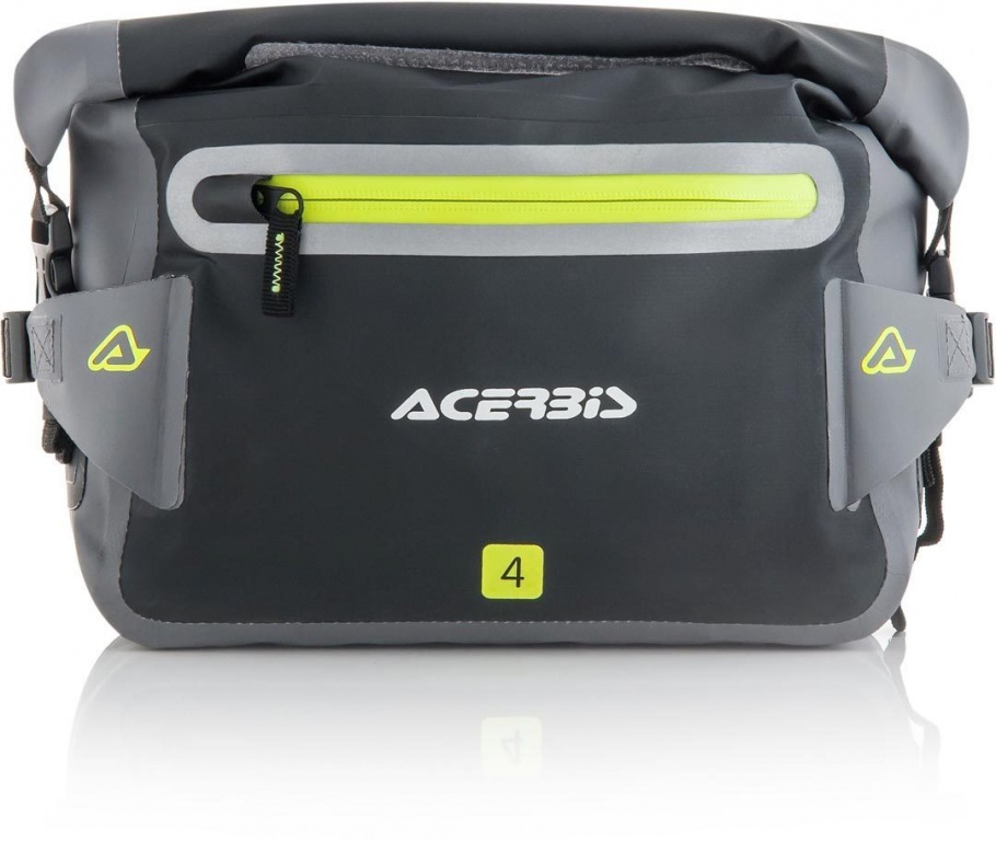 Сумка на пояс водонепроницаемая Acerbis NO WATER Black/Grey