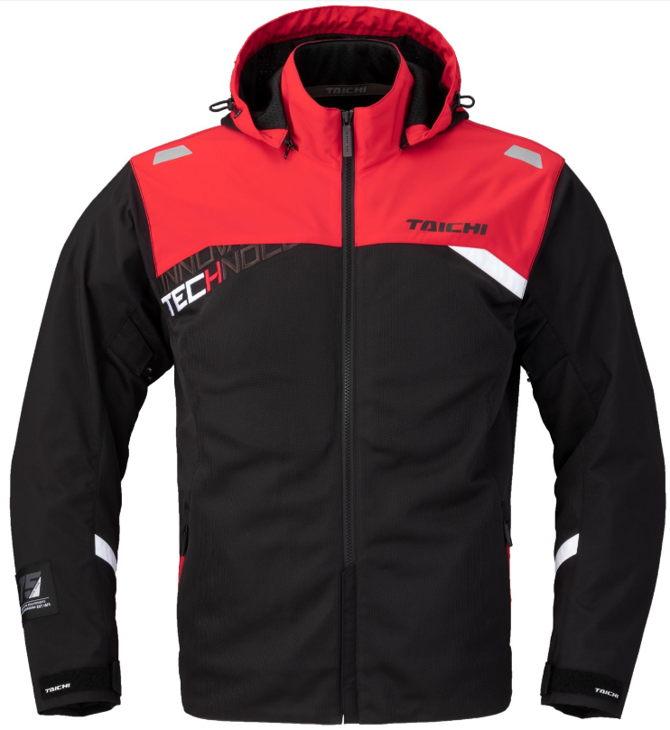 Куртка текстильная Taichi AIR SPEED PARKA Black/Red