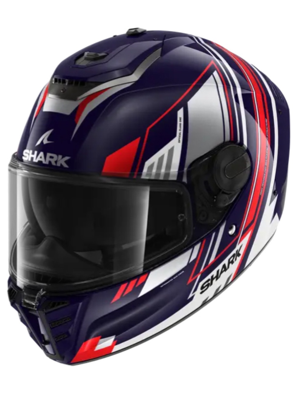 Шлем Shark SPARTAN RS BYRHON Blue/White/Chrome