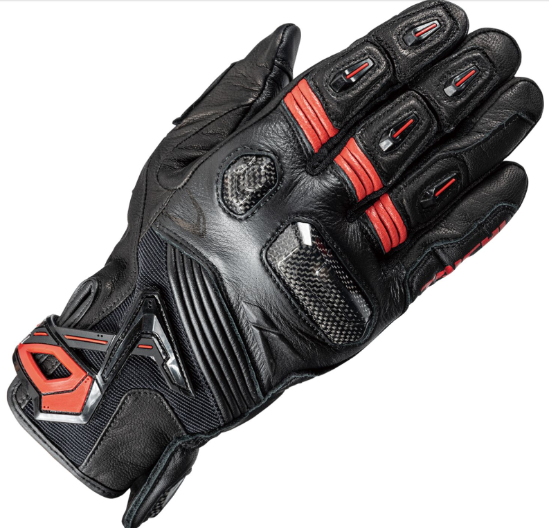 Перчатки комбинированные Taichi Raptor Black/Black/Red