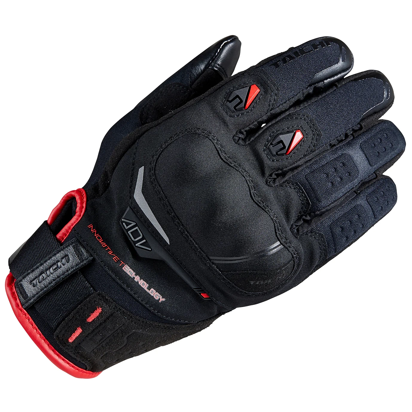 Перчатки комбинированные Taichi DRYMASTER COMPASS Black/Red