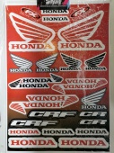 Praid Комплект виниловых наклеек "Honda FX", 25*35 см