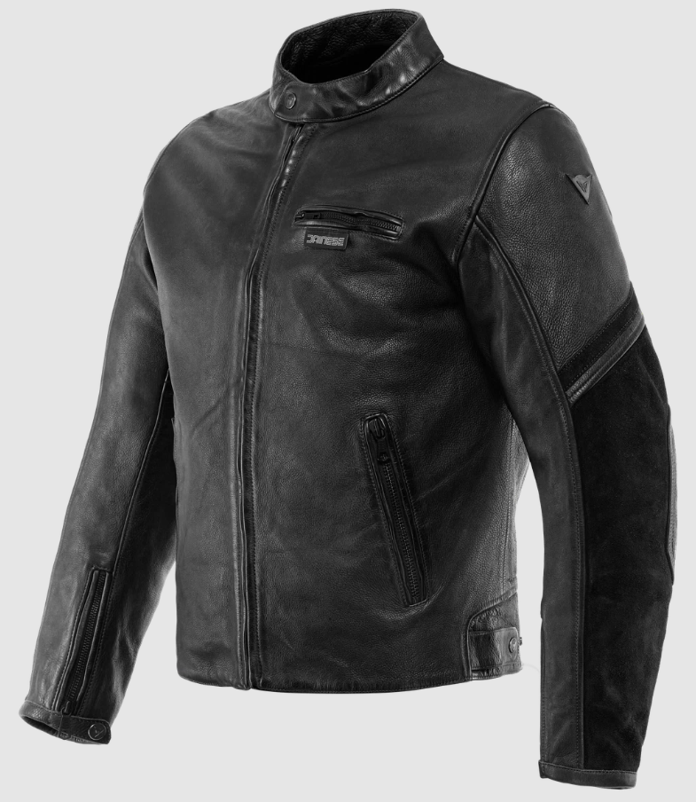 Куртка кожаная Dainese MERAK LEATHER JACKET Black