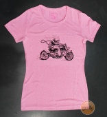 PresentPhoto футболка женская "Чопперист", розовая