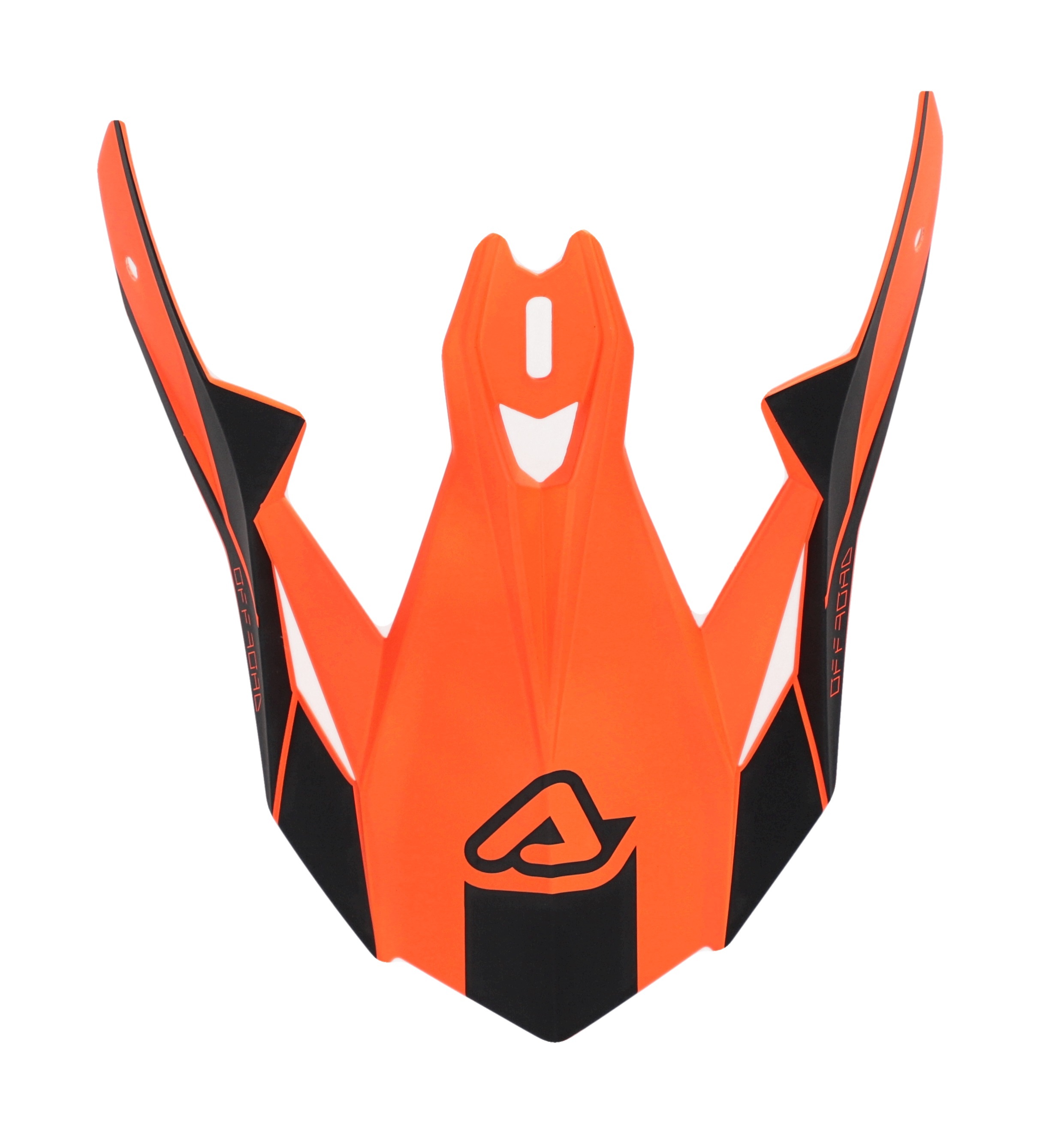 Козырёк Acerbis для шлема X-TRACK 22-06 Black/Orange Fluo