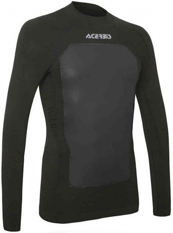 Термобелье кофта мужская  Acerbis X-WIND TECHNICAL UNDERWEAR Black