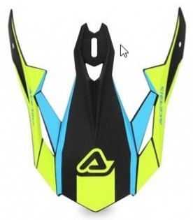 Козырёк Acerbis для шлема X-TRACK Light Blue/Fluo Yellow