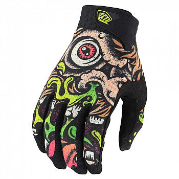 Мотоперчатки подростковые Troy Lee Designs Youth Air Glove Bigfoot Black/Green