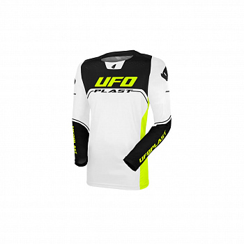Мотоджерси UFO ARES JERSEY White/Black