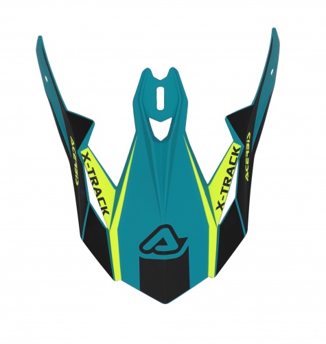 Козырёк Acerbis для шлема X-TRACK 22-06 Green/Black