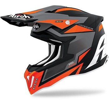 Мотошлем AIROH STRYCKER AXE, ORANGE MATT