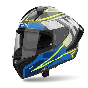 Мотошлем AIROH MATRYX RIDER, BLUE GLOSS