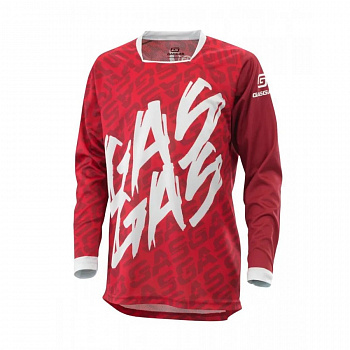 Мотоджерси подростковая GASGAS Kids Offroad Edrive Jersey Red/White