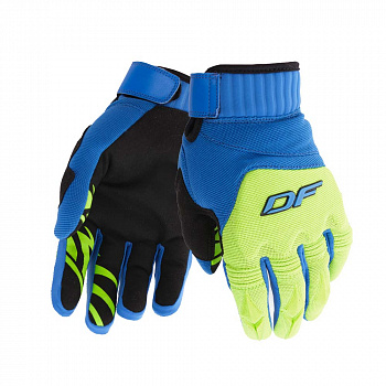 Перчатки DF ENDURO Blue-Green