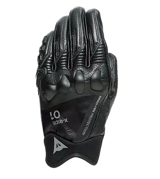 Перчатки кожаные Dainese X-RIDE GLOVES Black/Black