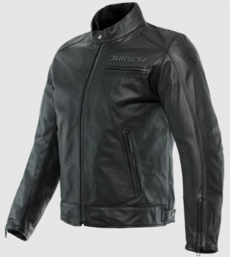 Куртка кожанная Dainese ZAURAX LEATHER JACKET BLACK