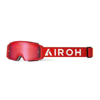 Очки для шлема AIROH GOGGLE BLAST XR1, GBXR108 RED MATT