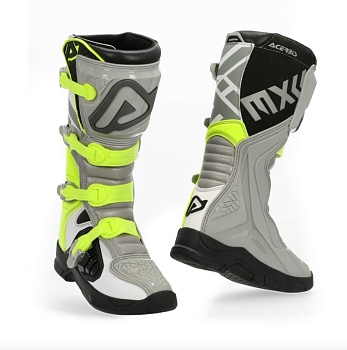 Мотоботы кроссовые Acerbis X-TEAM Grey/Yellow