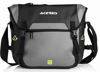 Сумка водонепроницаемая NO WATER Black/Yellow, (12 L)