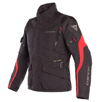 Куртка текстильная Dainese TEMPEST 2 D-DRY Black/Black/Tour-Red