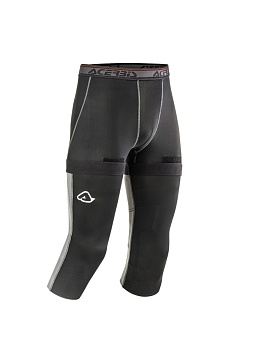 Гетры кроссовые под наколенники + шорты Acerbis X-KNEE GECO Black/Grey