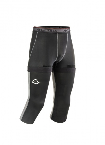 Гетры кроссовые под наколенники + шорты Acerbis X-KNEE GECO Black/Grey