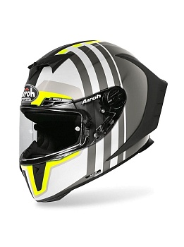 Мотошлем AIROH GP550 S SKYLINE, BLACK MATT