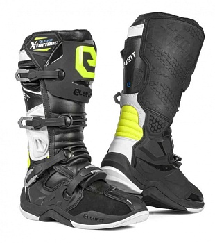 Мотоботы ELEVEIT X TARMAC black/fluo yellow, black/fluo yellow муж.