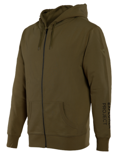 Толстовка Dainese ADVENTURE FULL-ZIP HOODIE Military-Olive/Black