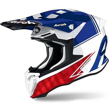 Мотошлем AIROH TWIST 2.0 SHAKEN, BLUE GLOSS