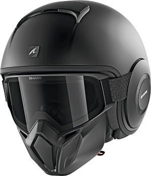 Шлем Shark STREET DRAK BLANK Black