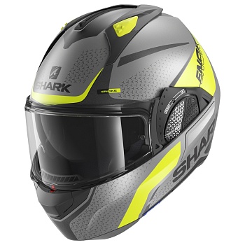 Шлем SHARK EVO GT ENCKE MAT Anthracite/Yellow/Black