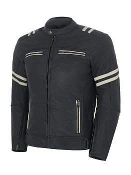 Куртка DIMOX MERIDIAN leather LMJ-0192, черный Кожа мужской