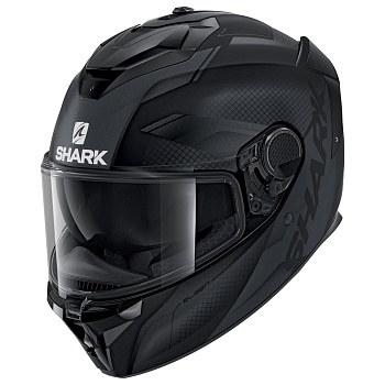 Шлем SHARK SPARTAN GT ELGEN BCL. MICR. MAT Black/Grey