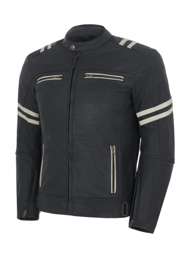 Куртка DIMOX MERIDIAN leather LMJ-0192, черный Кожа мужской