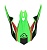 Козырёк Acerbis для шлема X-TRACK 22-06 Fluo-Green/Black