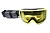Очки снегоходные с магнитной линзой и подогревом AiM (PRO) 190-101 Accu Heated Yellow