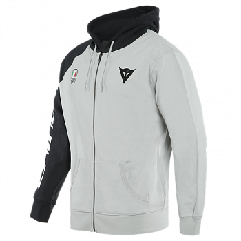 Толстовка Dainese RACING SERVICE FULL-ZIP HOODIE Glacier-Gray/Black