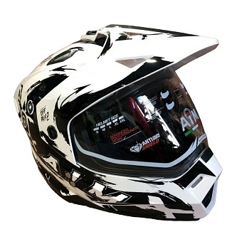Шлем детский AiM JK802Y White/Black