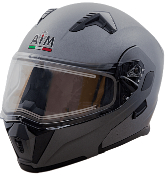 Шлем AiM JK906 Grey Metal