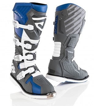 Мотоботы кроссовые Acerbis X-RACE Blue/Grey
