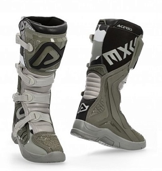 Мотоботы кроссовые Acerbis X-TEAM Brown/Grey