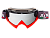 Очки кроссовые AiM (PRO) 157-500 Black-Red Glossy