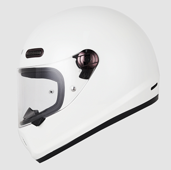 Мотошлем SOMAN H9, ivory white