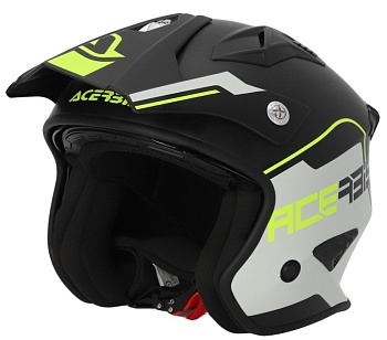 Шлем Acerbis JET ARIA 22-06 Black/Fluo-Yellow