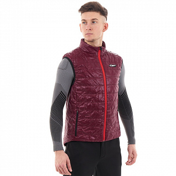 Жилет утеплённый DF VEST 100 Burgundy 2023