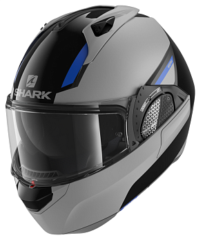 Шлем SHARK EVO GT SEAN Black/Silver/Blue