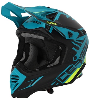 Шлем Acerbis X-TRACK 22-06 Black/Green